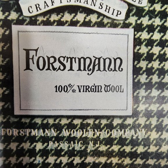 Vintage advertising print magazine ad 1940s fashion Forstmann Wool - Picture 4 of 5